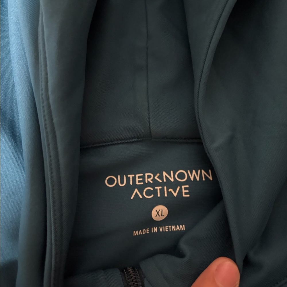 Outerknown Active Blue Full-Zip Jacket - Picture 2 of 4